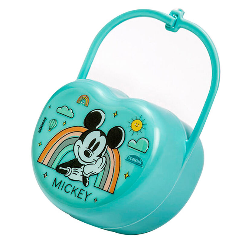 Porta-Chupeta Mickey - Azul
