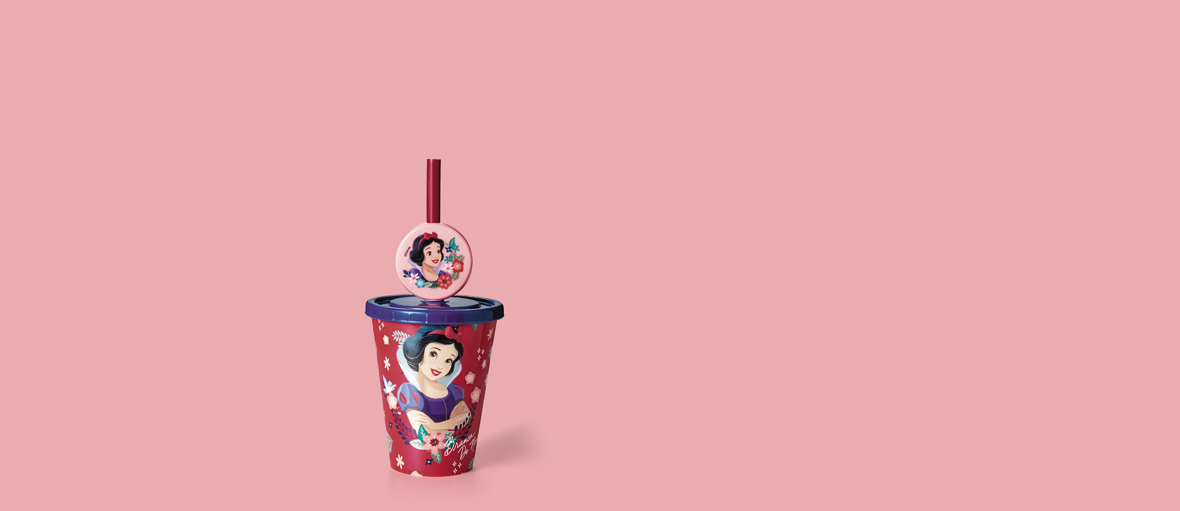 Copo Pingente Branca De Neve