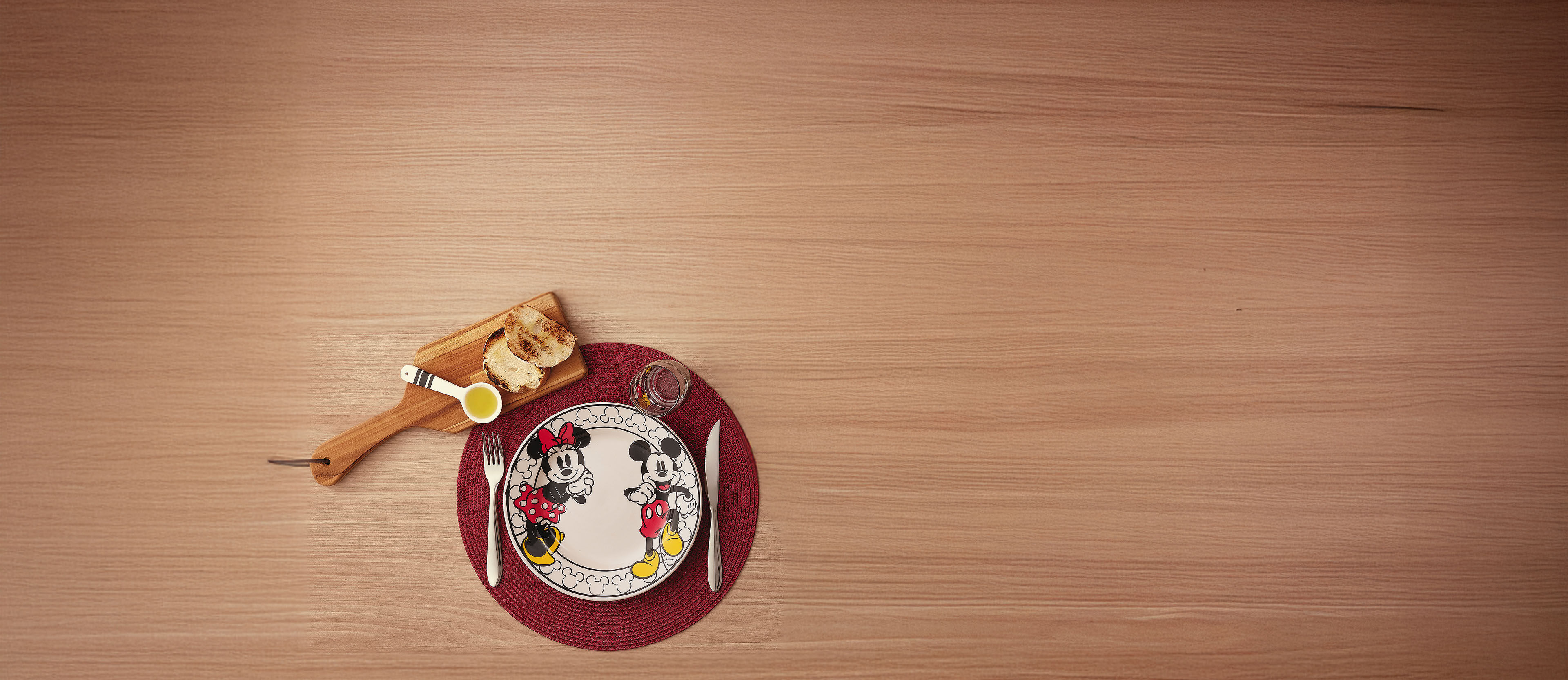 Jogo 4 Pratos Rasos Disney