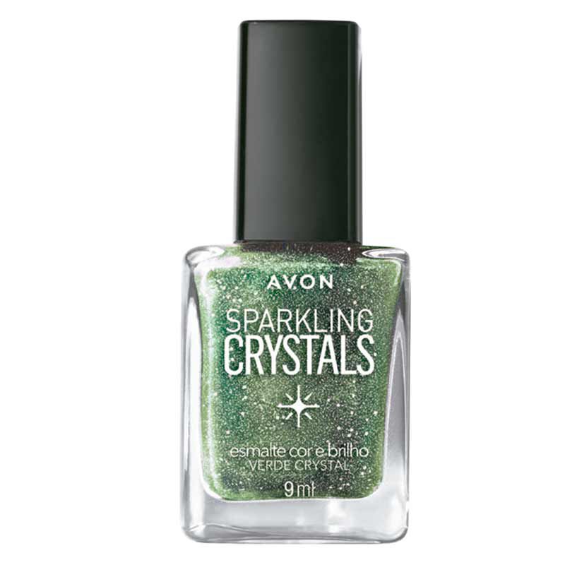 Esmalte Sparkling Verde Crystal