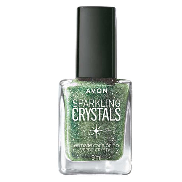 Esmalte Sparkling Verde Crystal