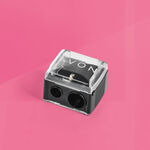 Apontador Duplo para Lápis de Olho e Boca