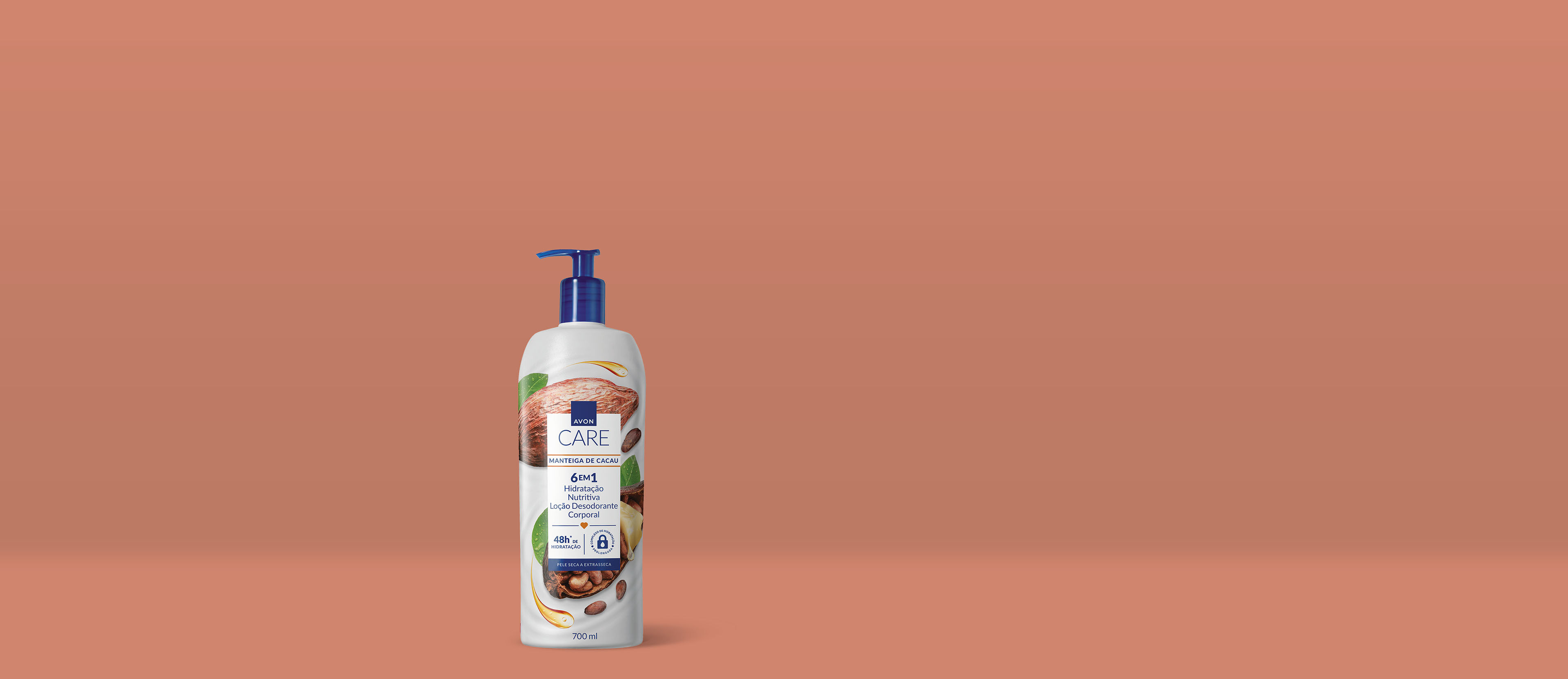 Loção Desodorante Corporal Manteiga De Cacau