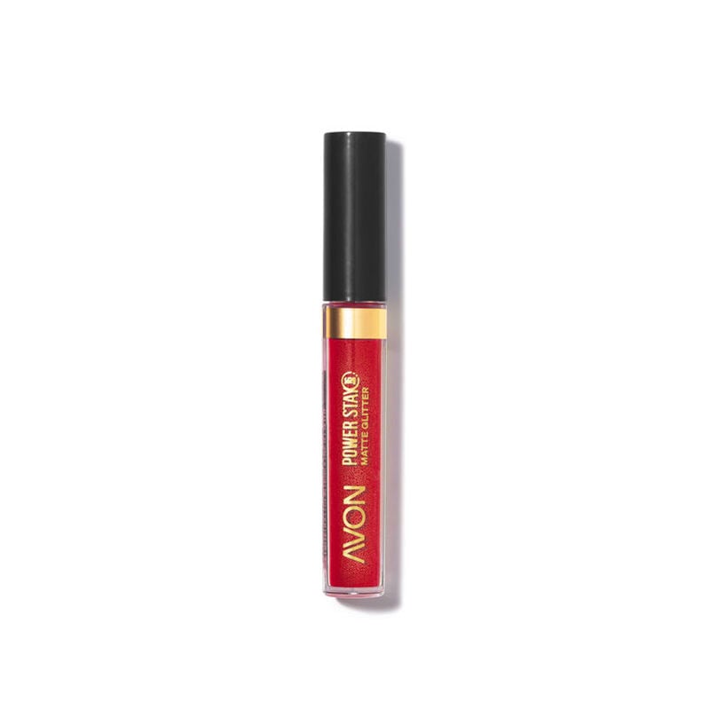 Batom Matte Glitter Cereja Brilhante