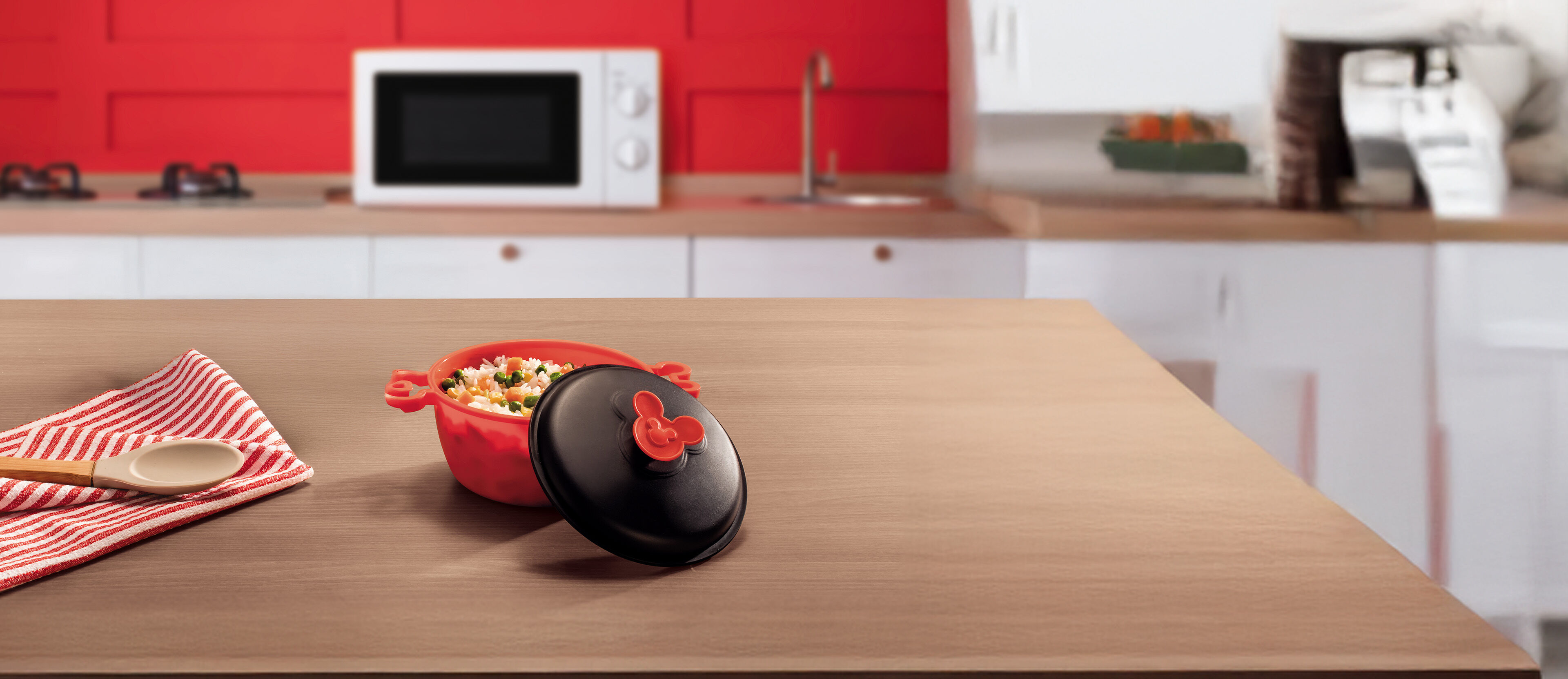 Panela De Micro-Ondas Disney Média