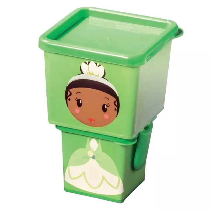 Kit 2 Potes Empilháveis Princesas -Tiana