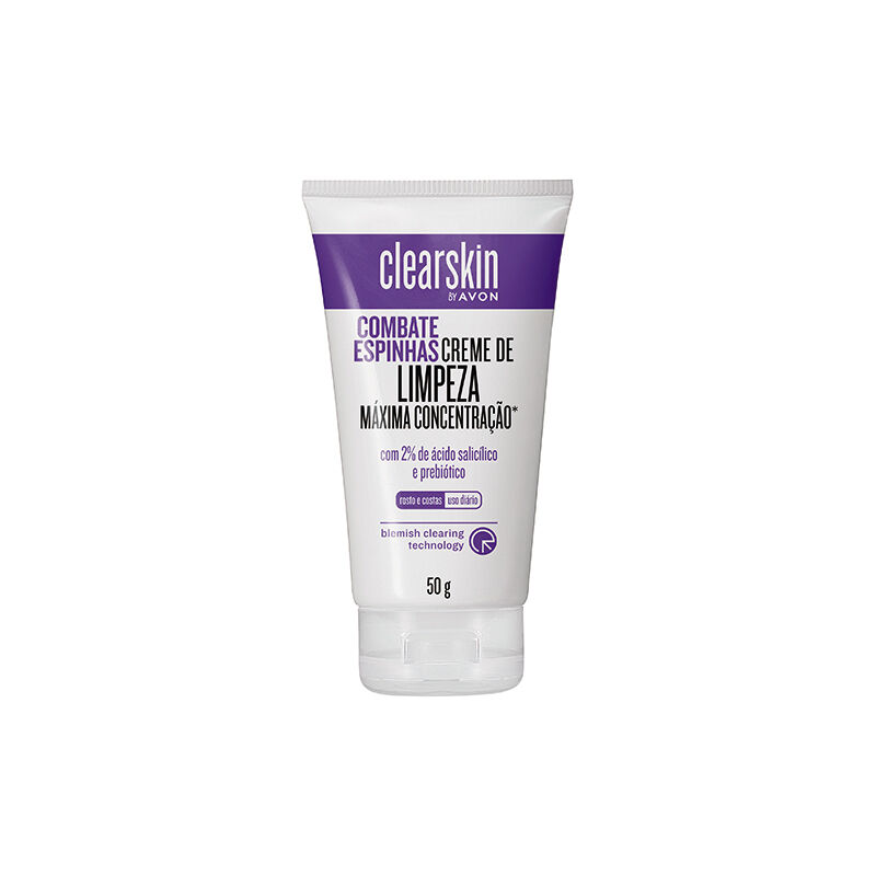 Combate Espinhas Creme de Limpeza Máxima