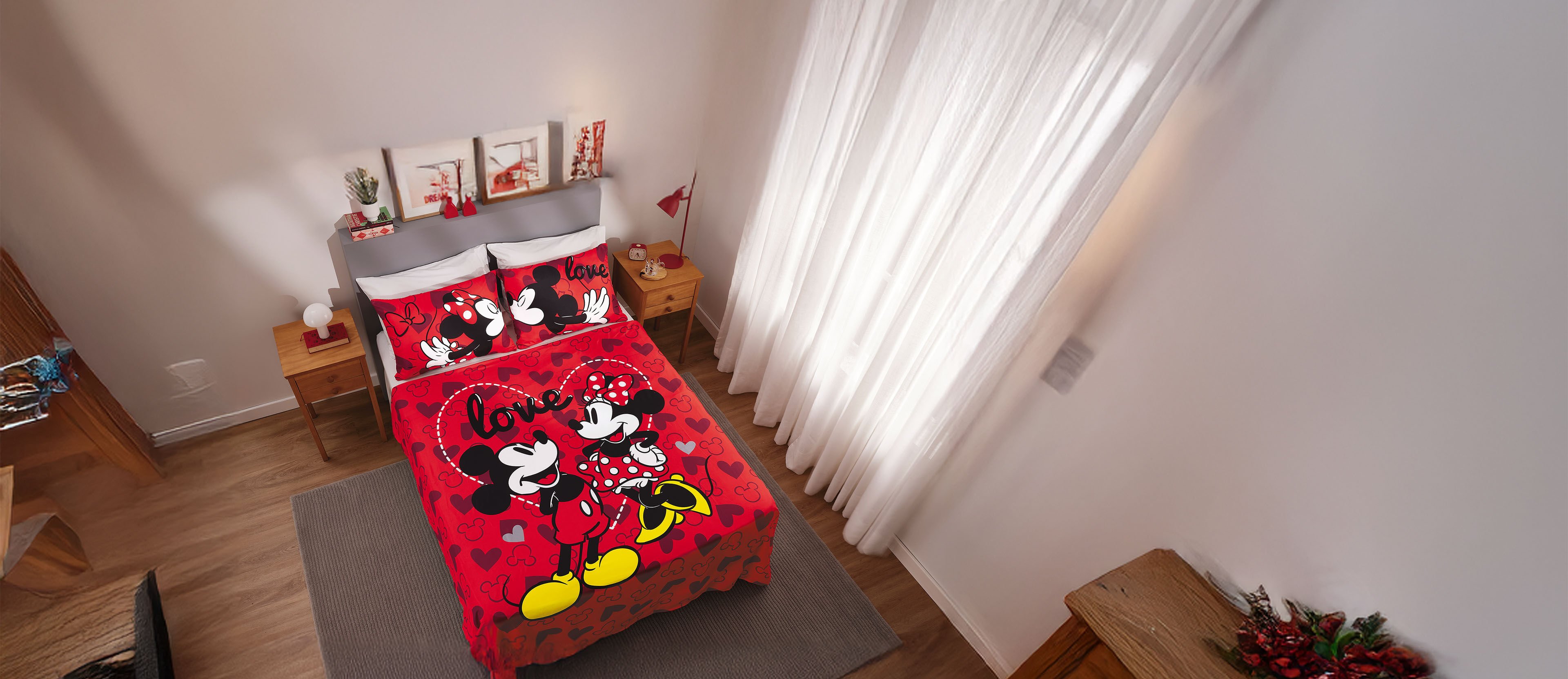 Jogo de Cama Casal Disney