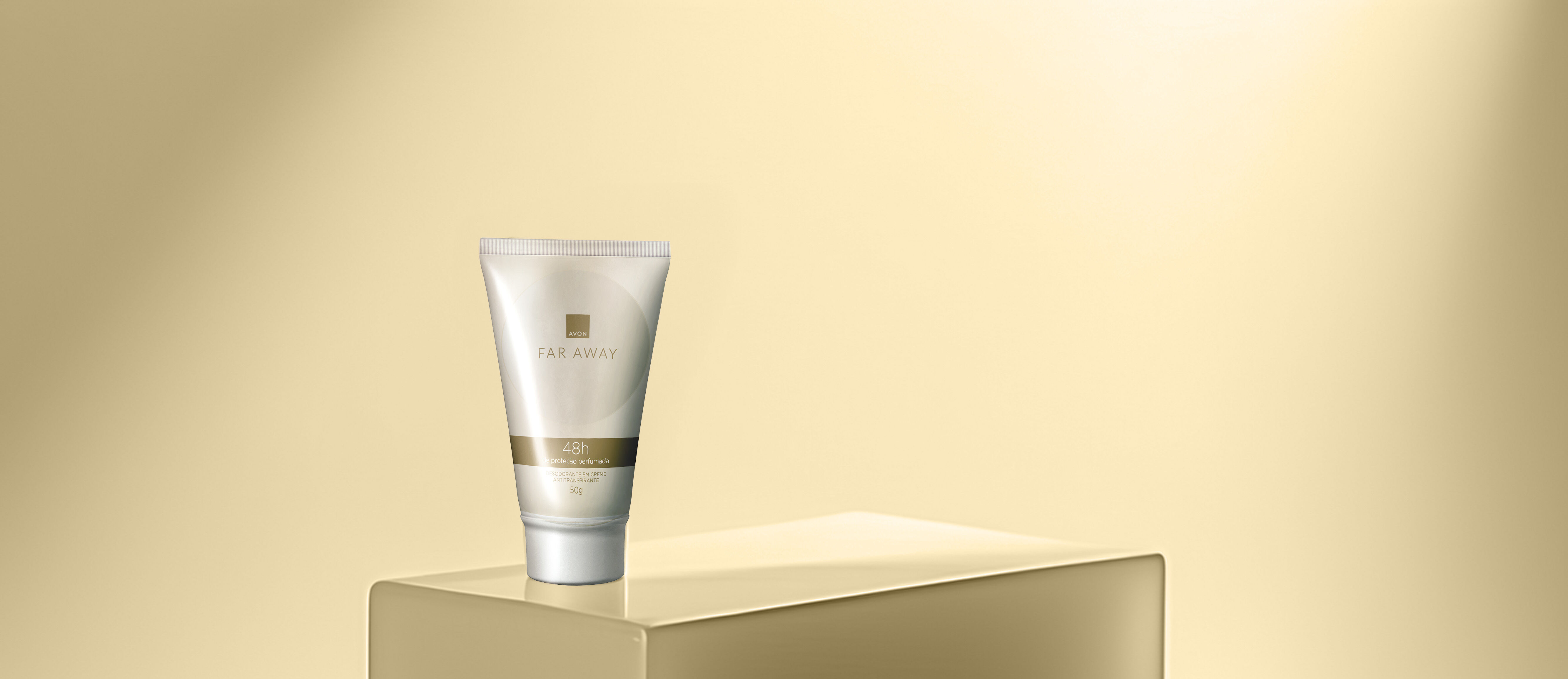 Desodorante em Creme Antitranspirante 48h de Proteção Far Away