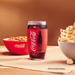 Copo De Vidro Coca-Cola Vermelho