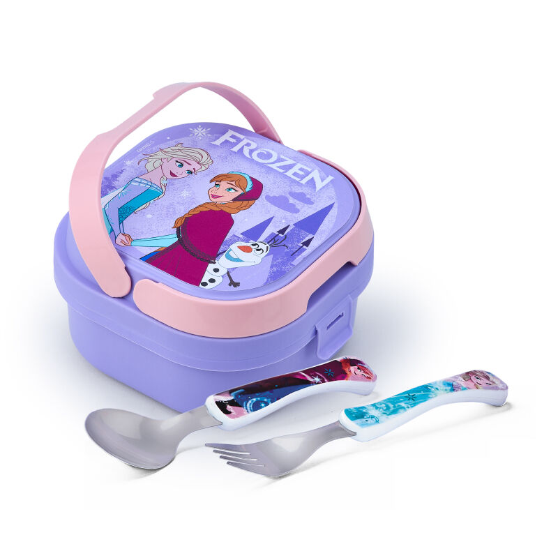 Kit Marmita E Talher Frozen