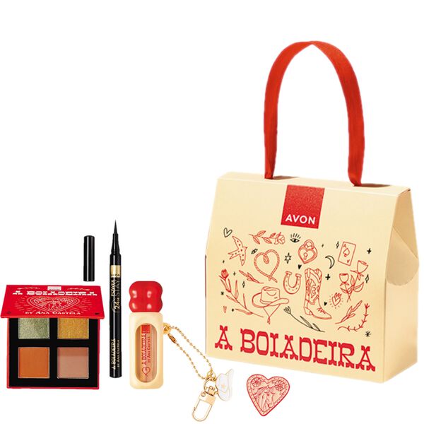 Kit Ana Castela Gloss + Caneta Delineadora + Paleta