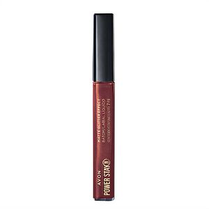 Batom Líquido Matte Glitter Effect Avon Power Stay