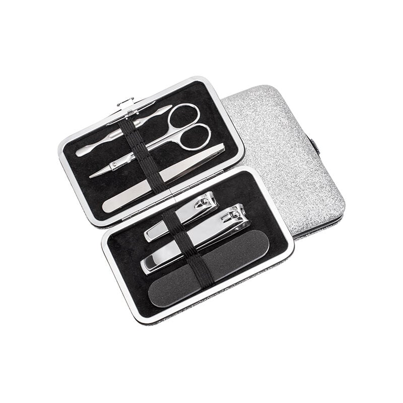 Estojo Prateado Unhas