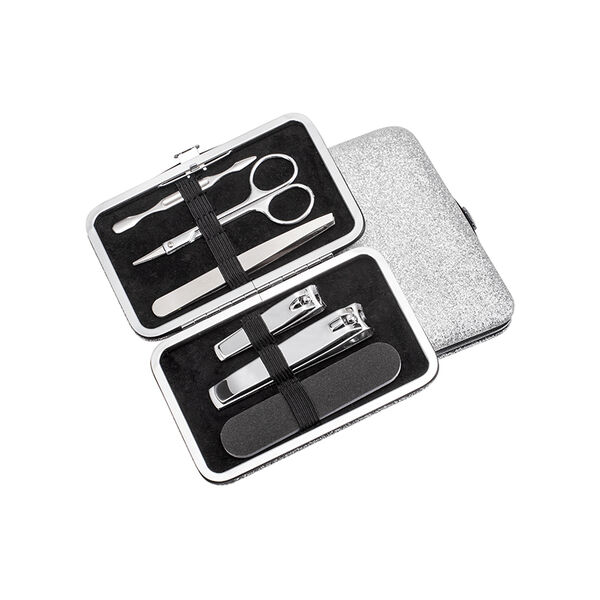 Estojo Prateado Unhas