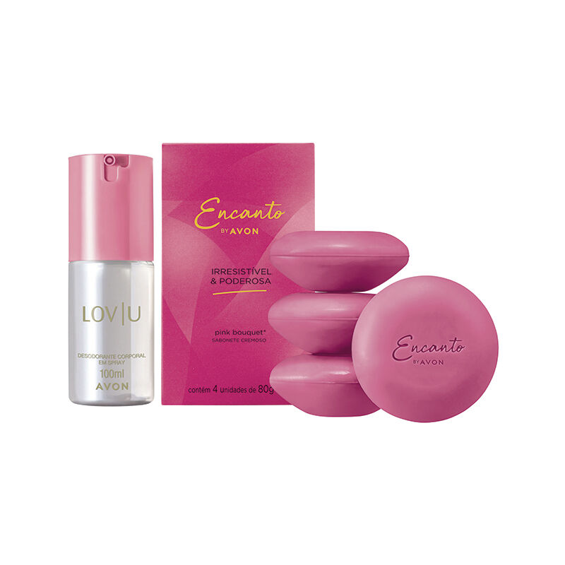 Kit Lov|U Sabonete Glamurosa