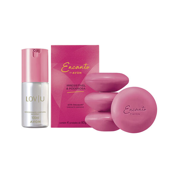 Kit Lov|U Sabonete Glamurosa