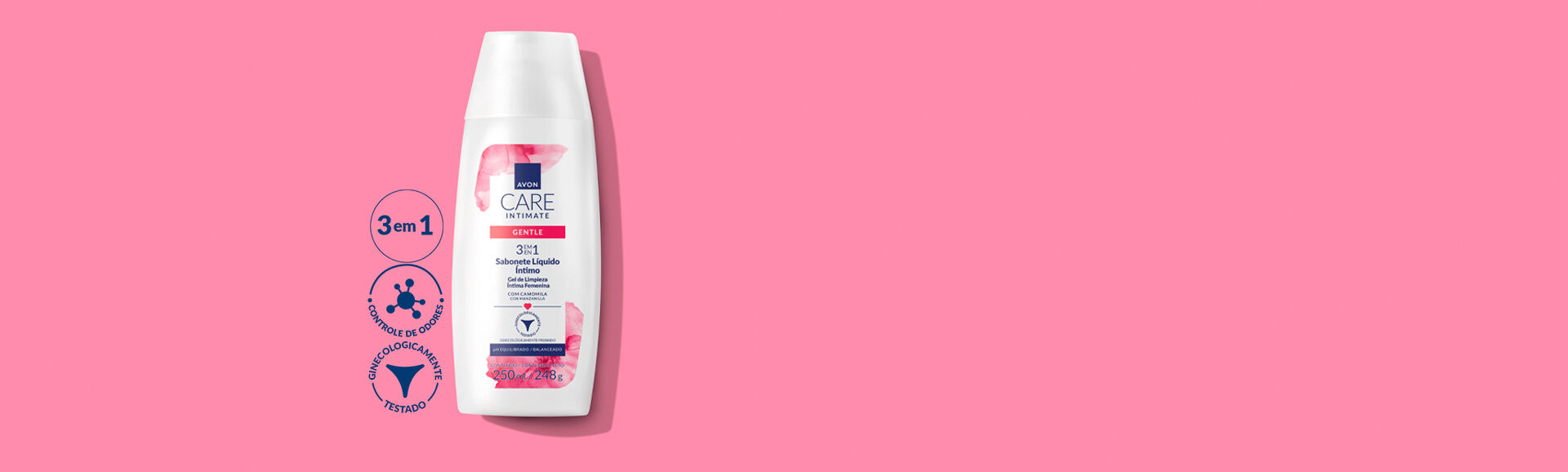 Sabonete Líquido Íntimo Gentle
