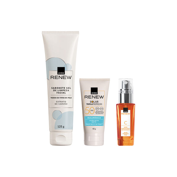 Kit Renew Serum Vita C E Solar