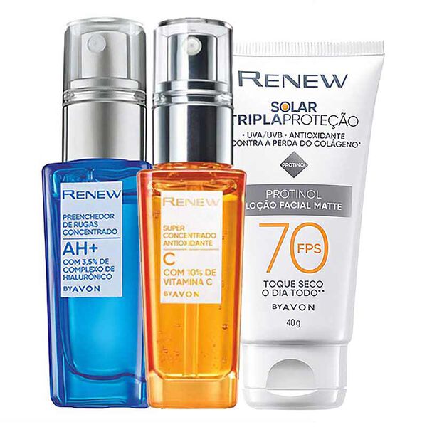 Kit Renew Concentrado Vita C Com FPS50