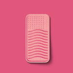 Silicone Para Limpar Pincéis Rosa