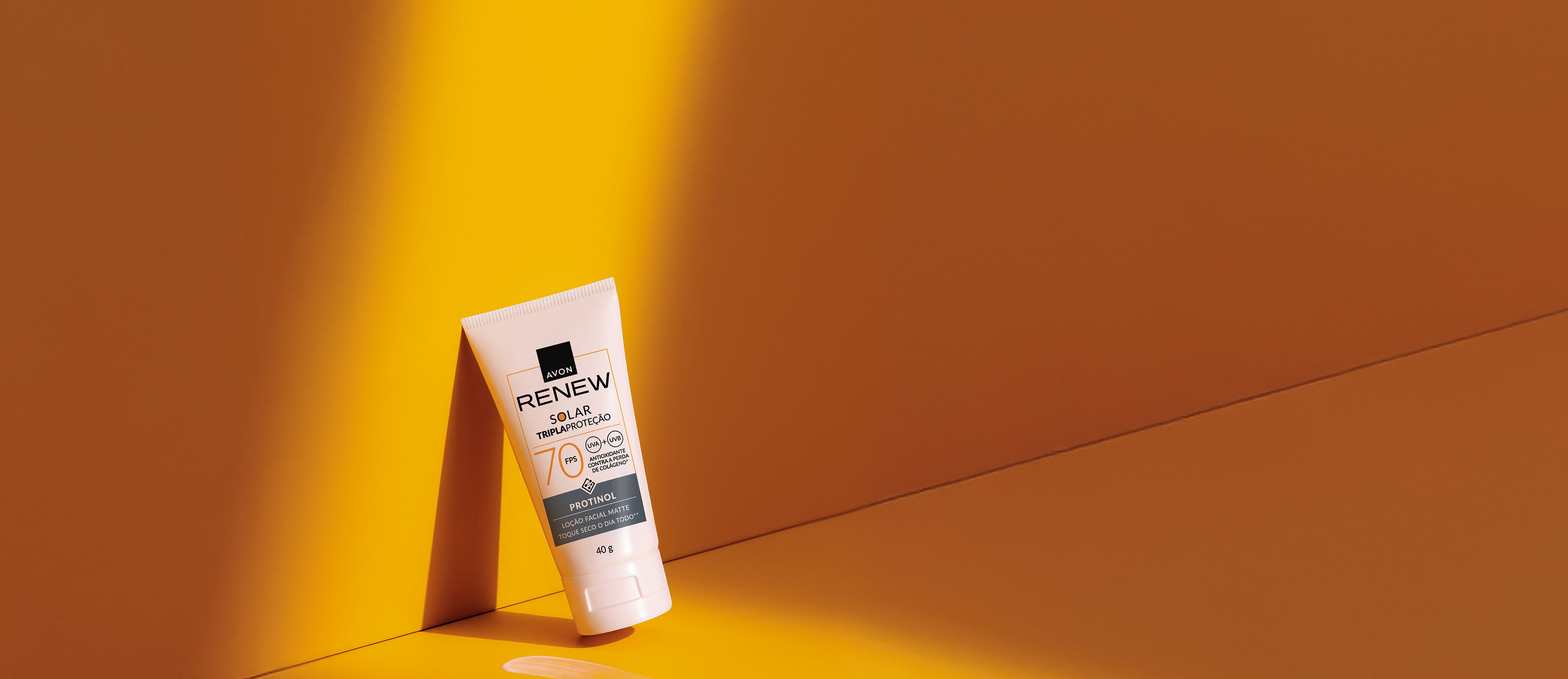 Protetor Solar FPS 70 com Protinol