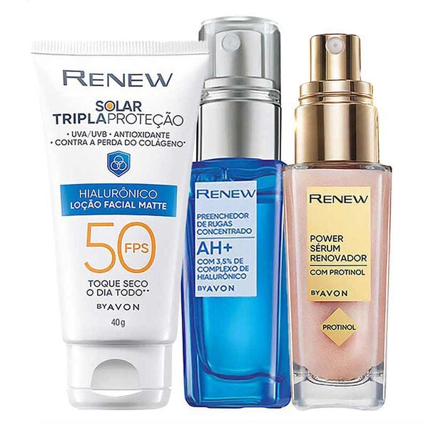 Kit  Renovador Com Proteção Fps50