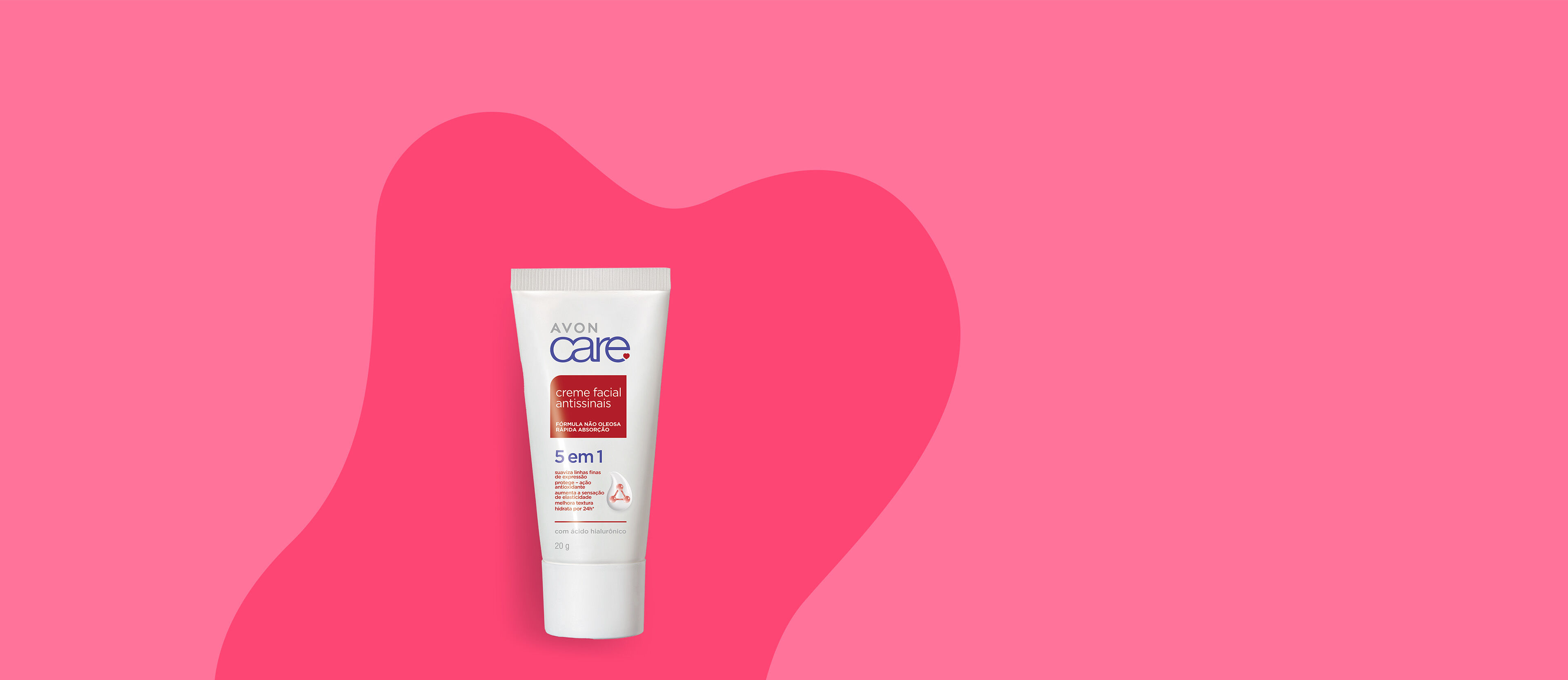 Avon Care Creme Facial Antissinais 5 Em 1