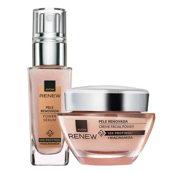 Kit Renew Power Sérum e Creme Renovador