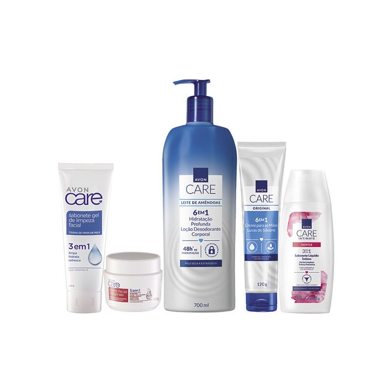 Kit Hidratação E Limpeza Avon Care