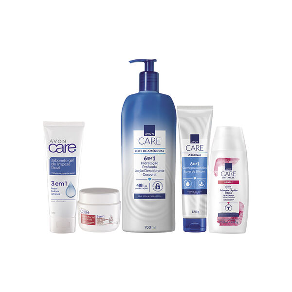 Kit Hidratação E Limpeza Avon Care