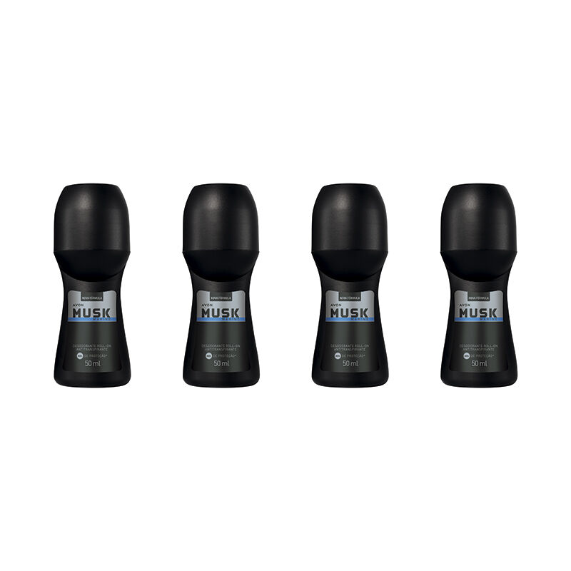 Kit Desodorante Musk Marine Roll On