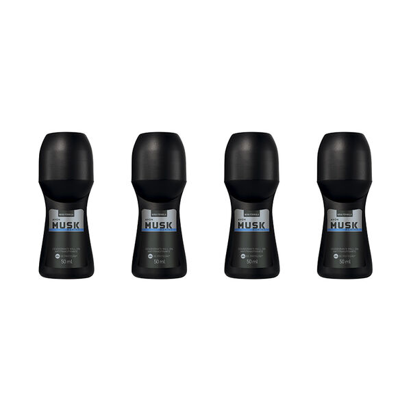 Kit Desodorante Musk Marine Roll On