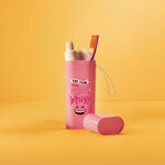 Porta Escova Dentes Sorriso Rosa