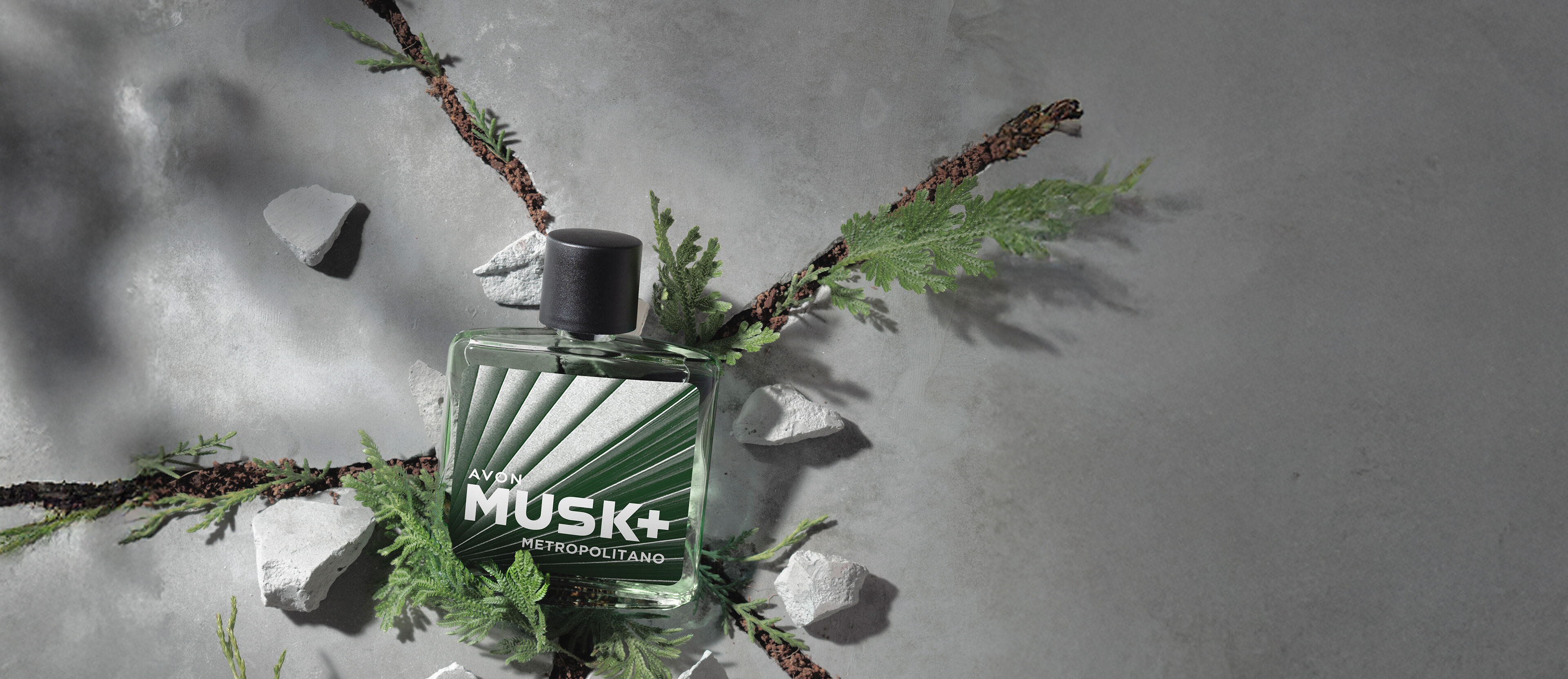 Musk+ Metropolitano Deo Colônia