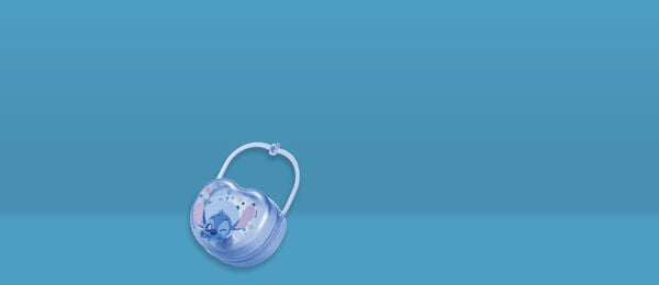 Porta Chupeta Stitch