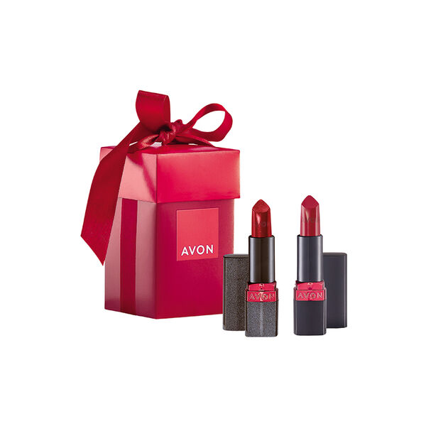 Presente Duo Ultras Malva Rosado E Vermelho Glitz