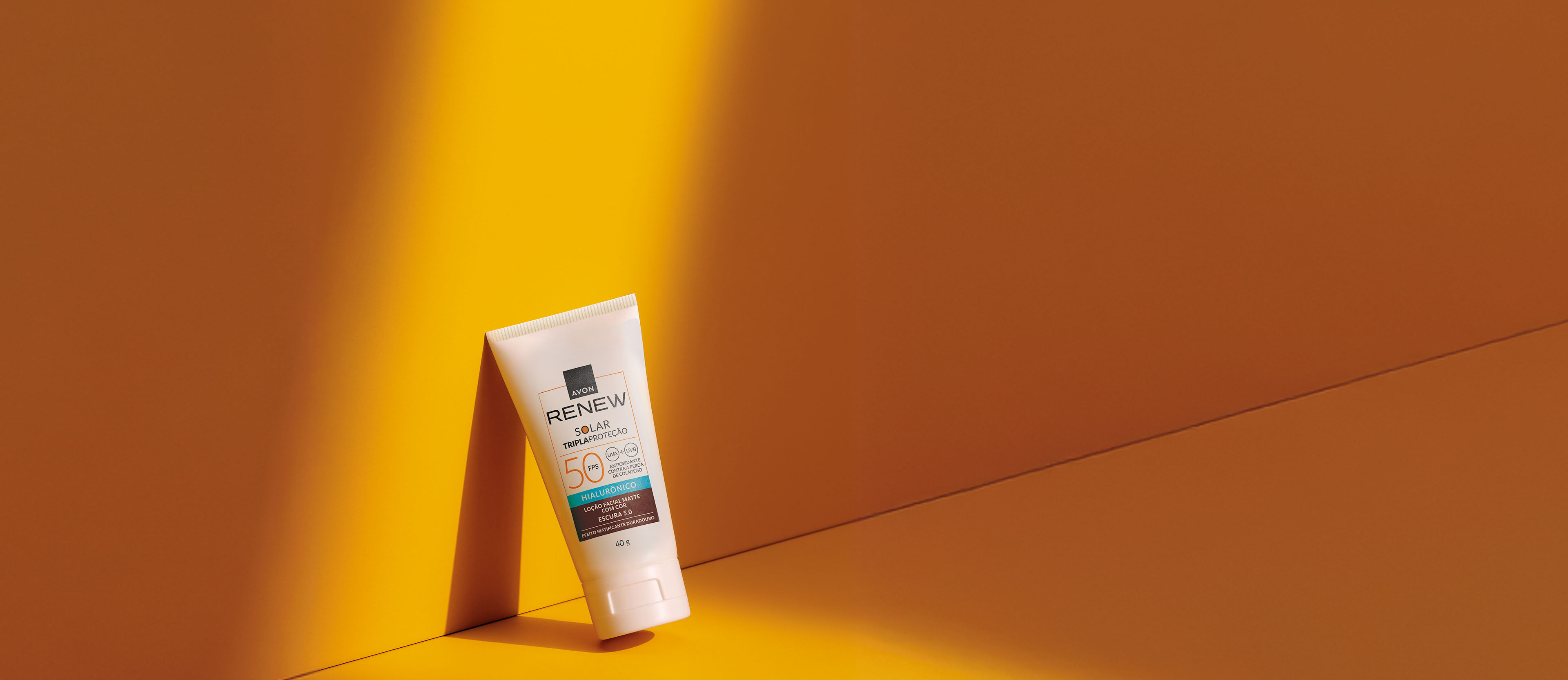 Renew Solar Fps 50 Cor Média Escura