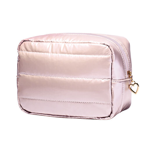 Necessaire Puffer Metalizada