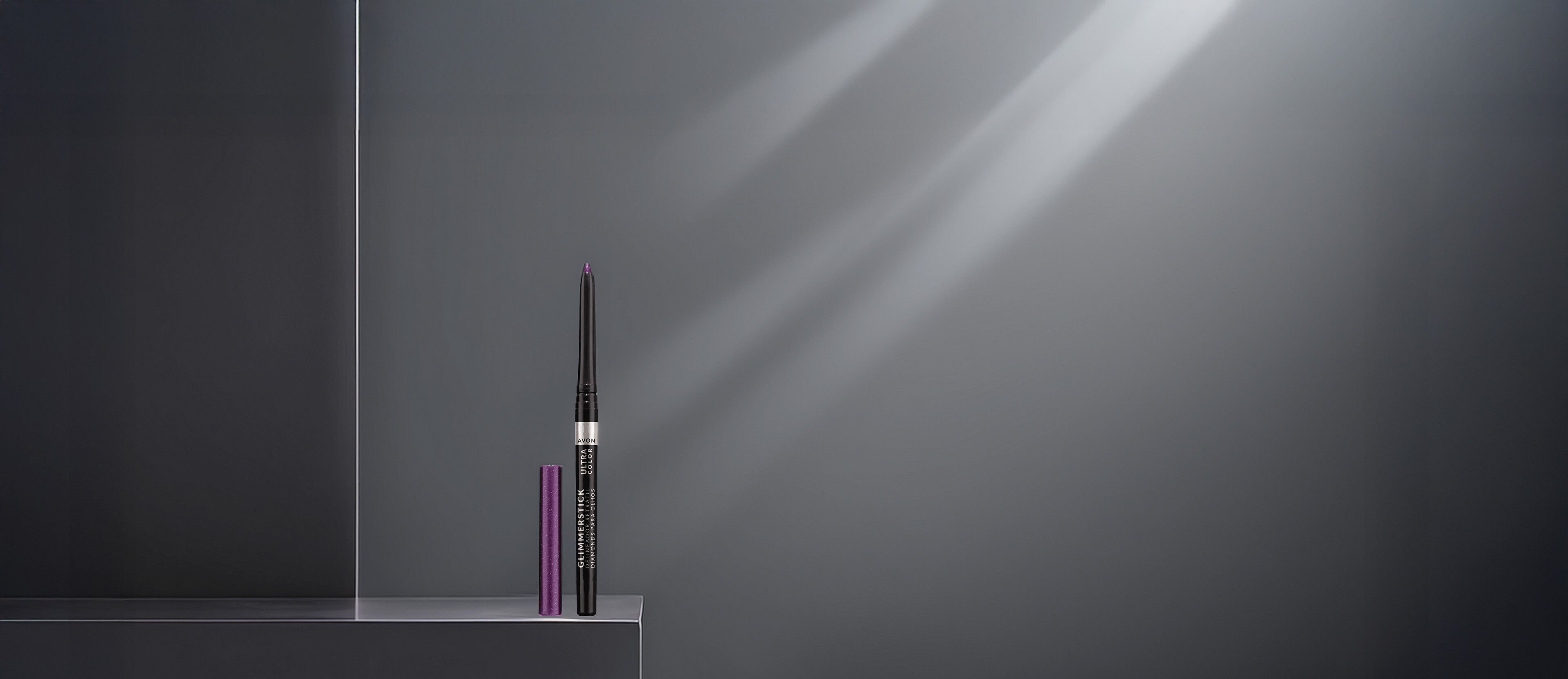 Delineador Retrátil Diamond Brilho Ametista