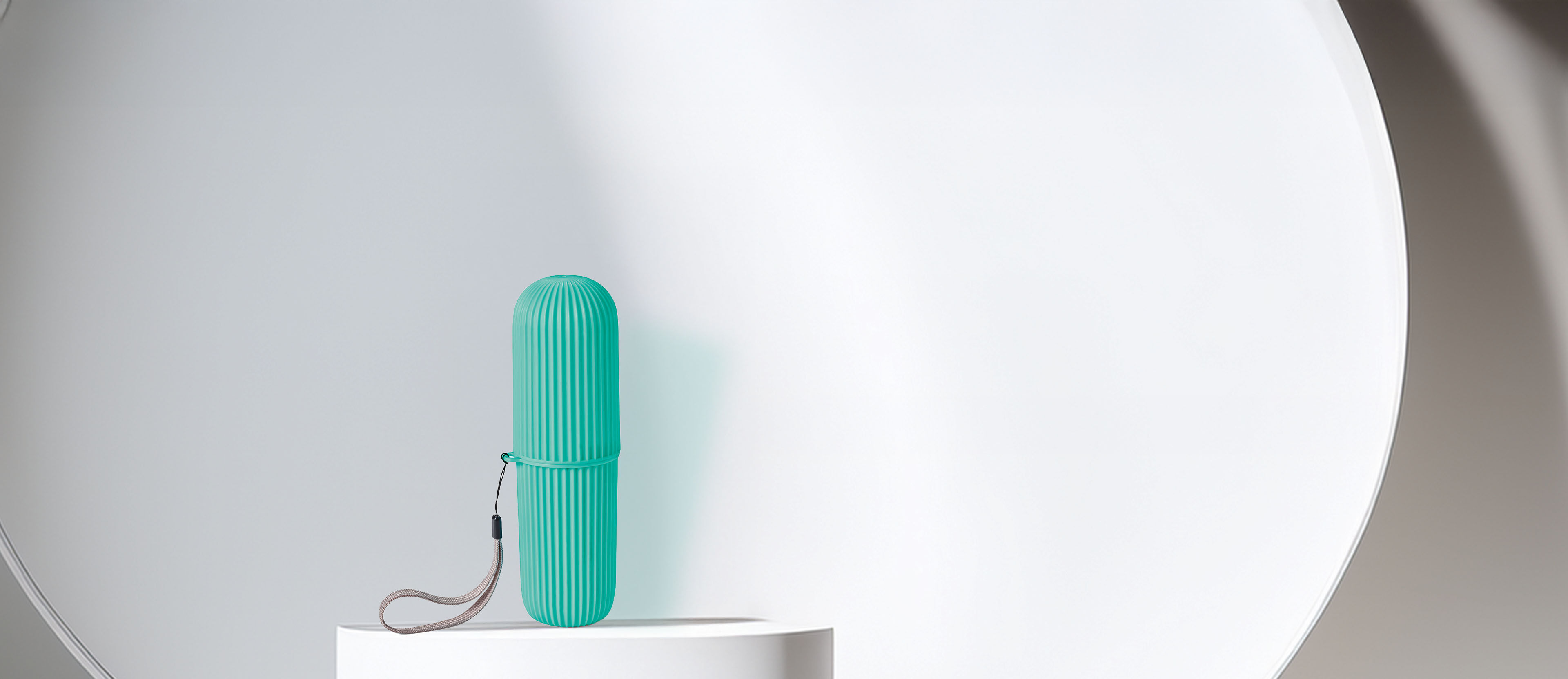 Porta Escova De Dentes Diamantado Azul