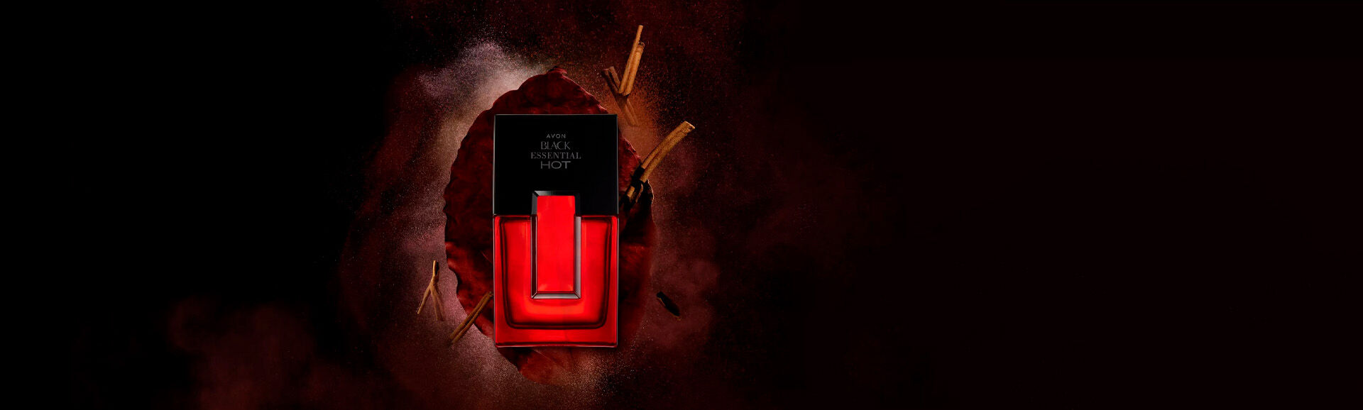 Black Essential Hot Deo Colônia