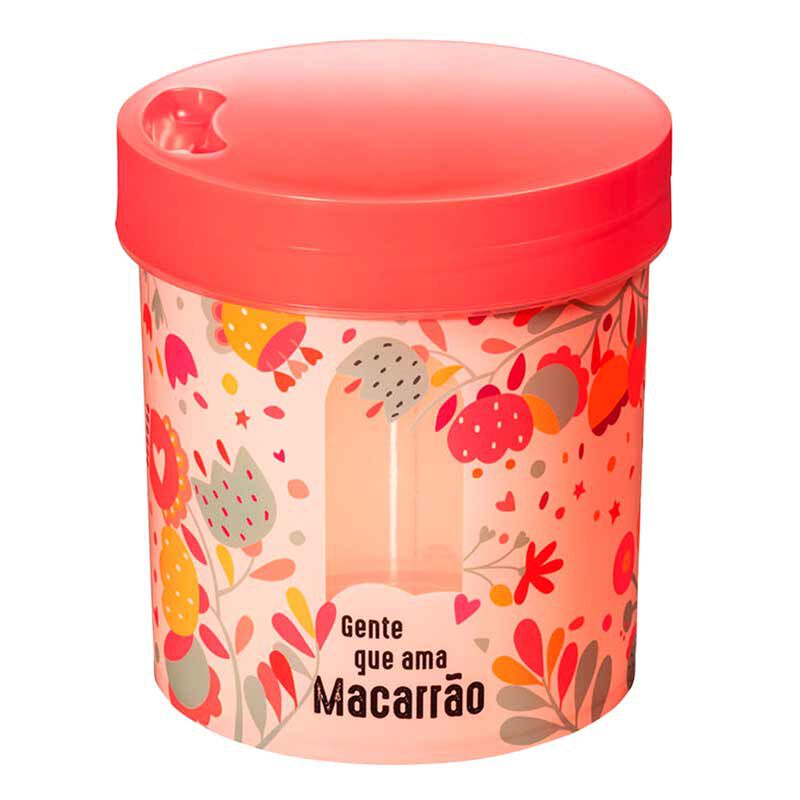 Pote Mantimento Flor e Humor Macarrão