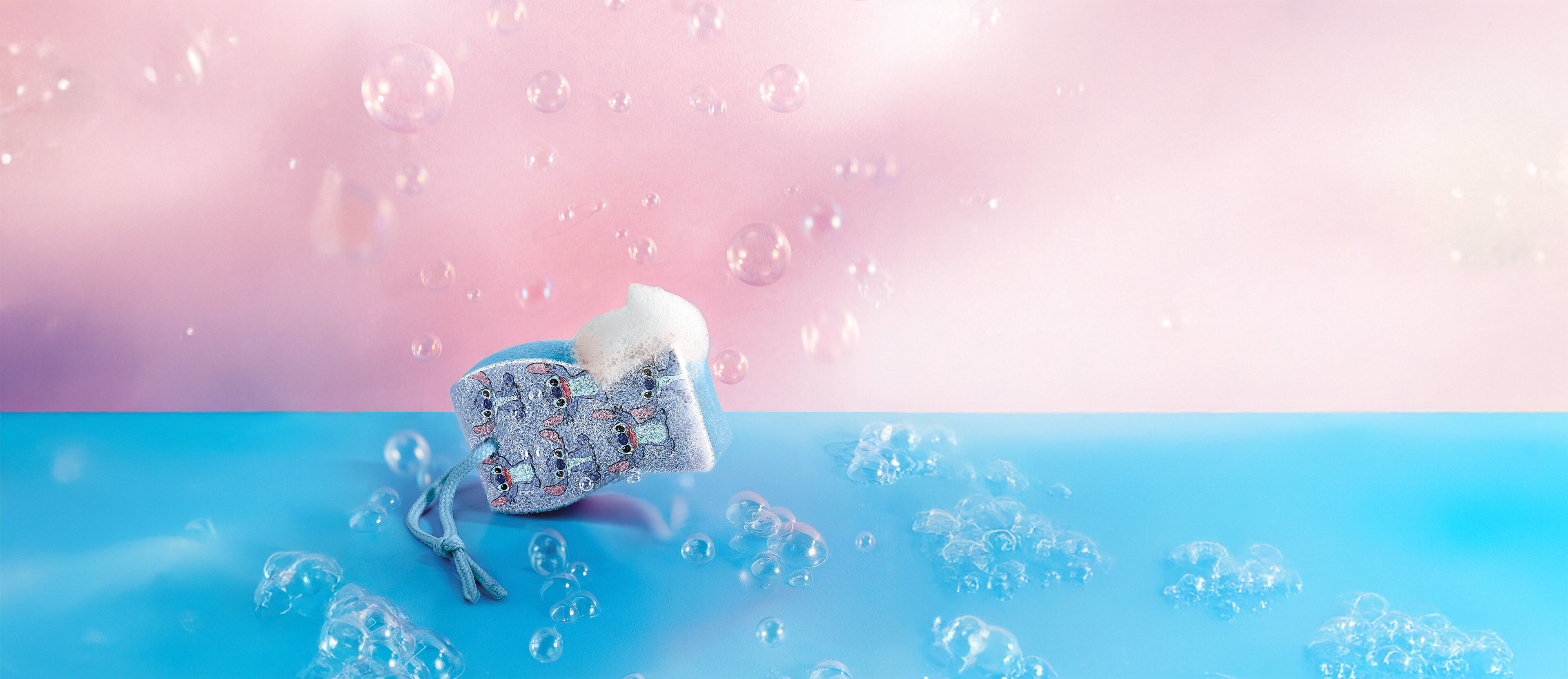 ESPONJA DE BANHO STITCH