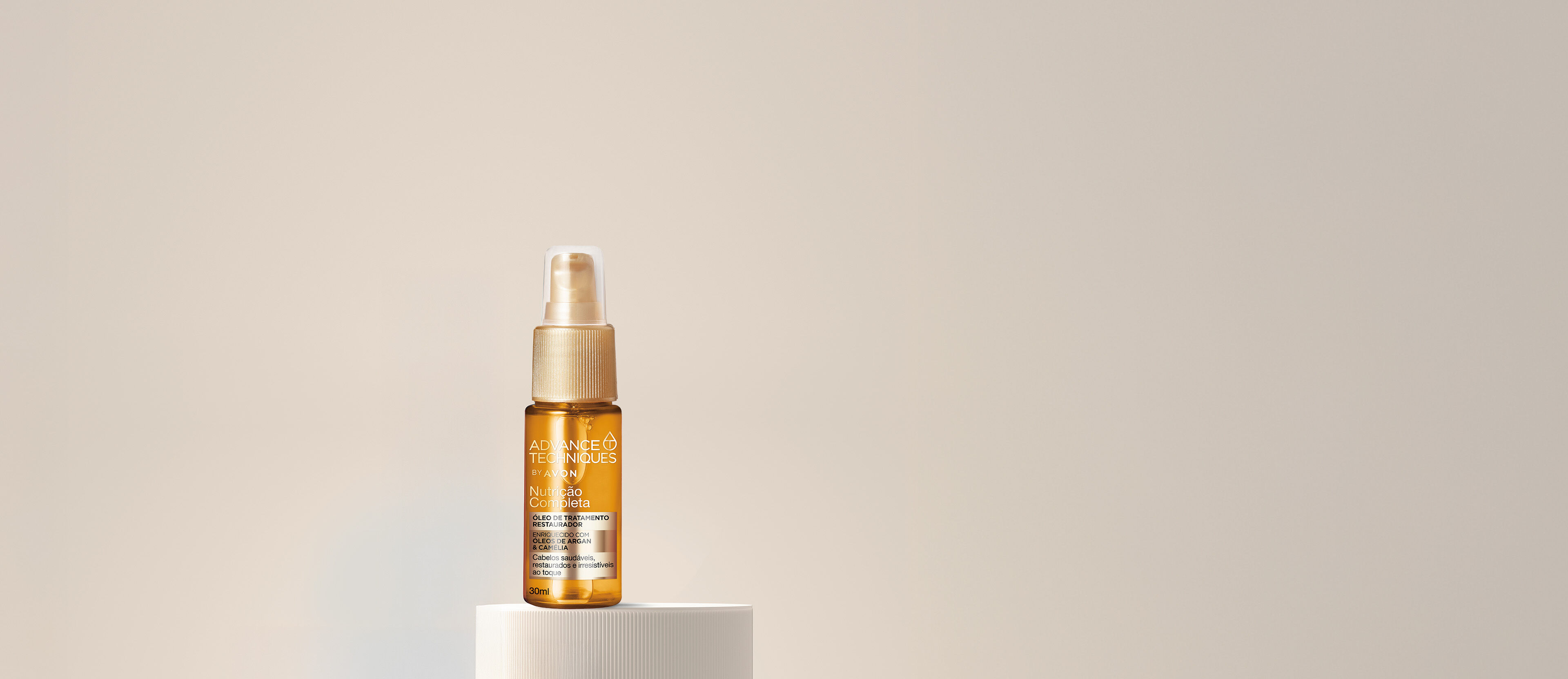 Advance Techniques Óleo de Tratamento Restaurador Nutrição Completa