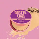 Pó Compacto Facial Color Trend Matte Real À Prova D'Água