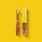 Escova De Dentes Com Estojo Homem De Ferro