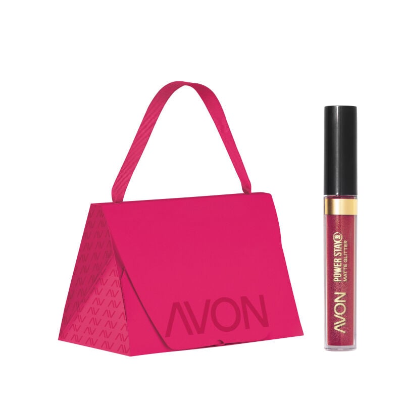 Presente Avon Power Stay Rosa Luminoso