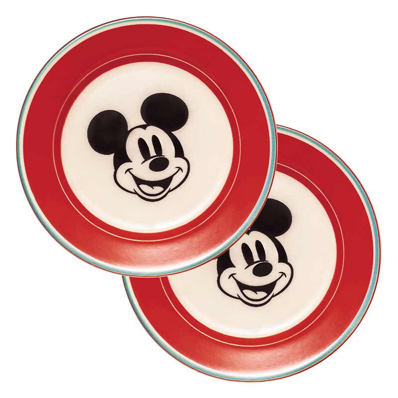 Jogo 2 Pratos Sobremesa Disney