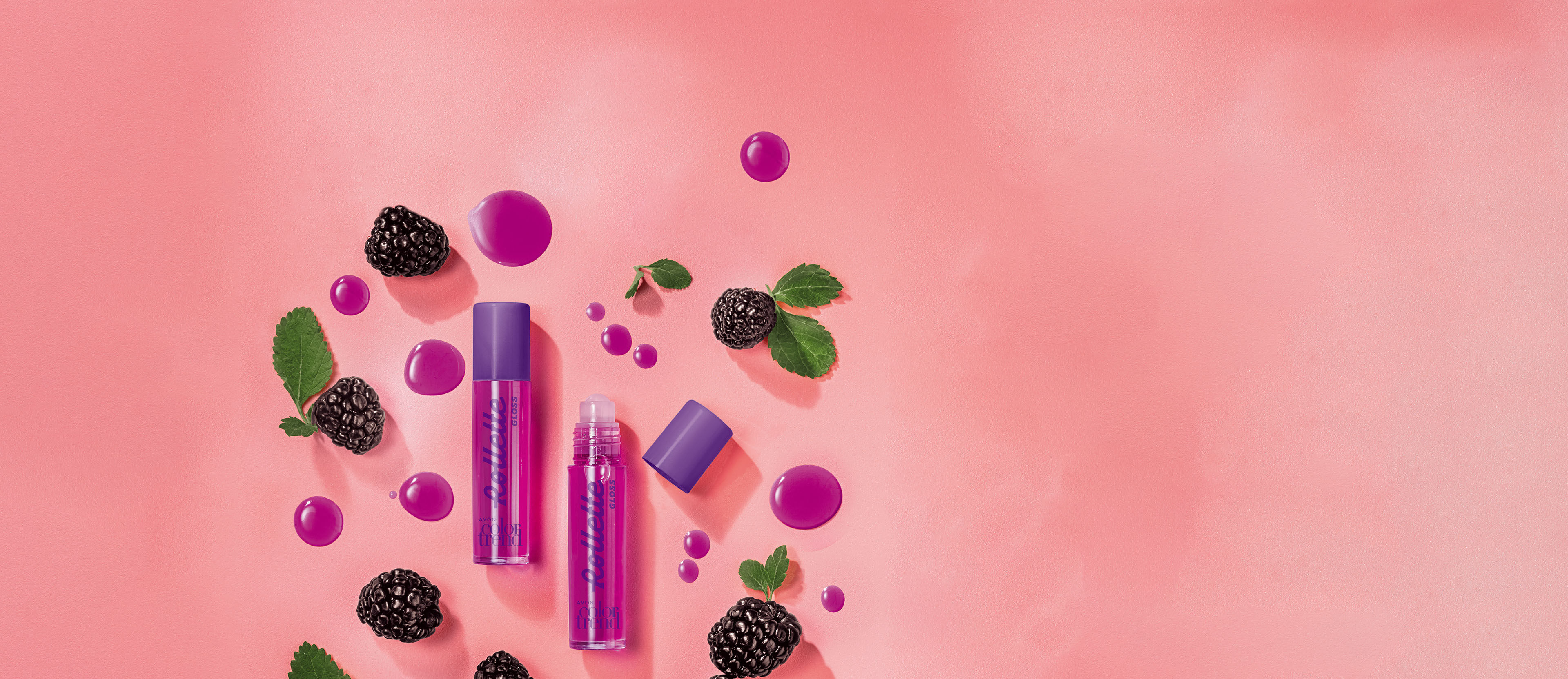 Brilho Rollette para Lábios